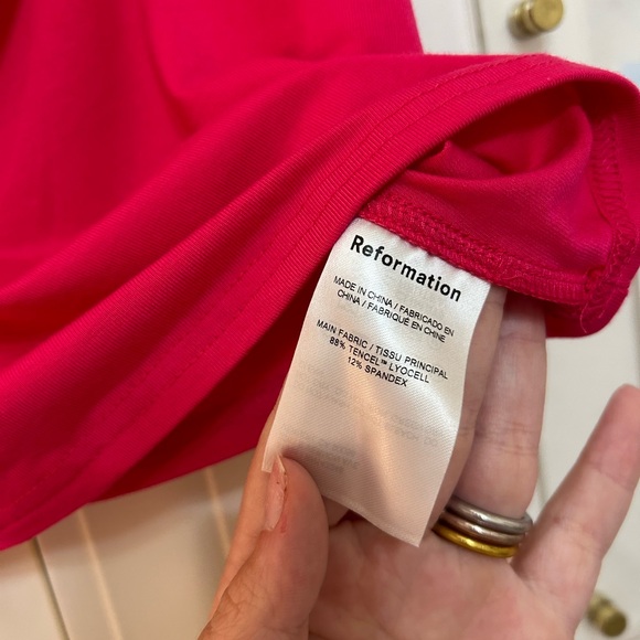 NWT Reformation Rika Knit Crop Top - Picture 5 of 6